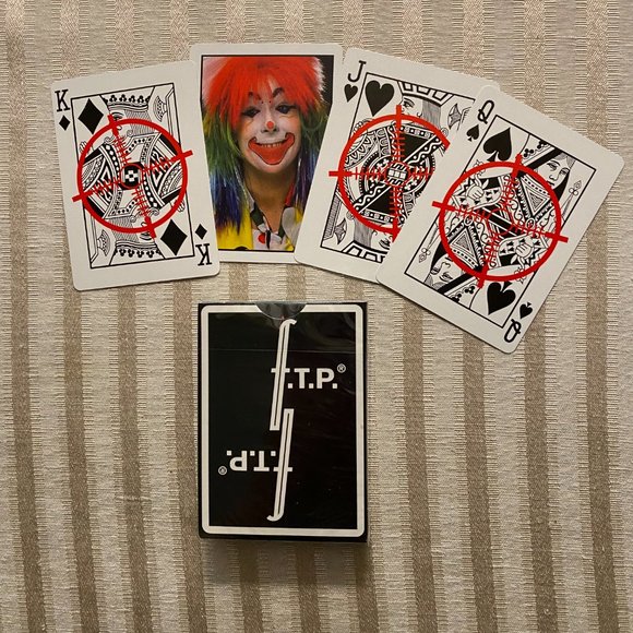 FTP PLAYING CARDS (2 DECKS) ONE OPEN AND ONE UNOPENED - Picture 5 of 5